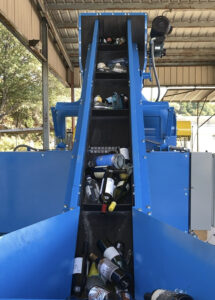 Glass Pulverizer conveyor