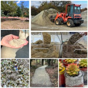 Crushed glass for Landscaping