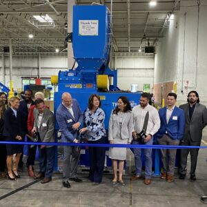 Goodwill Greater Washington unveils new glass pulverizer