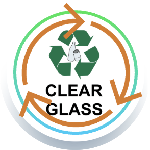 Clear glass Clear glass