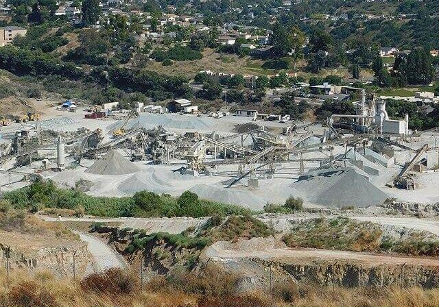 cement mining quarry